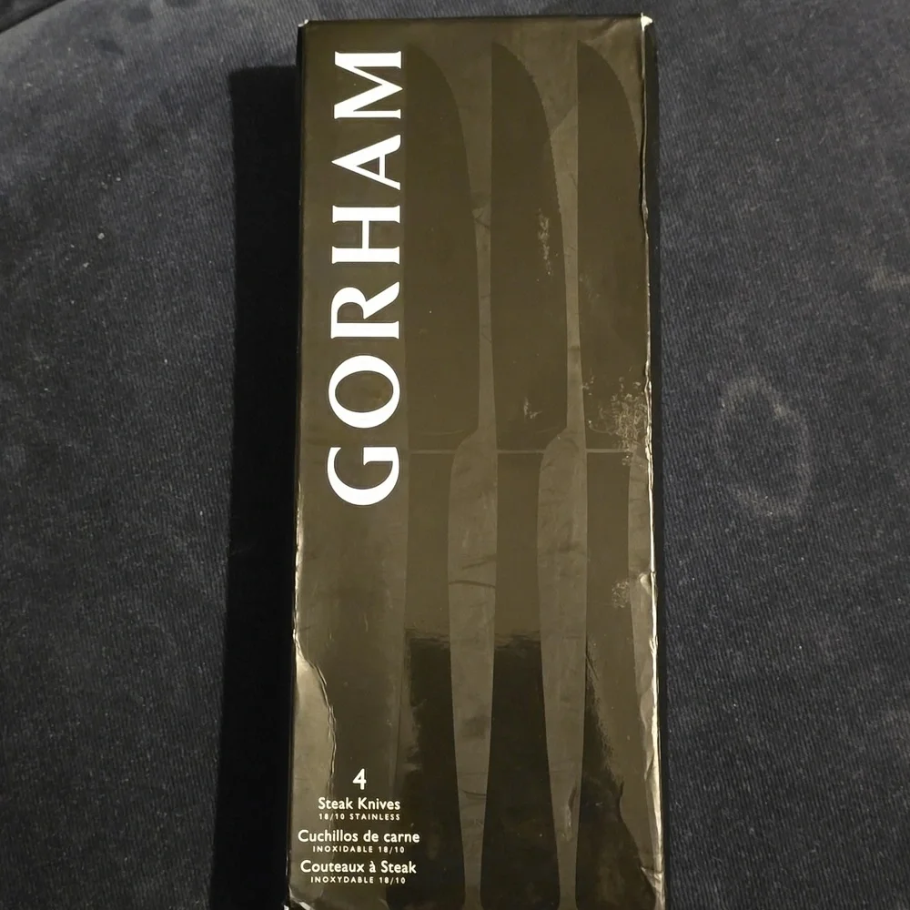 ❤️BUY 2 GET 1 FREE Gorham Steak Knives Set of 4